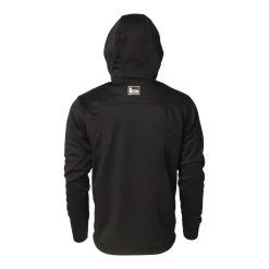 Banded Hooded Mid Layer 1/4 Zip Fleece Pullover -Hunting shops BGR11061Black 04