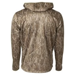 Banded Hooded Mid Layer Fleece Full Zip Jacket -Hunting shops BGR11062Mossy20Oak20Bottomland 03
