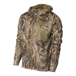 Banded Hooded Mid Layer Fleece Full Zip Jacket -Hunting shops BGR11062Realtree20Max207 02