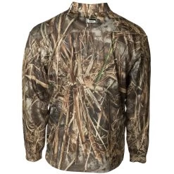 Banded Tec Fleece Henley Shirt -Hunting shops BGR136Realtree20Max207 03