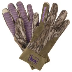 Banded Womens Fleece Gloves