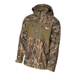 Banded Quarter Zip Waterproof Hooded Pullover -Hunting shops BGR470Realtree20Max207 02