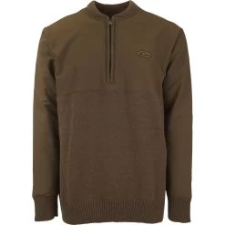Drake Quarter Zip Wool Sweater