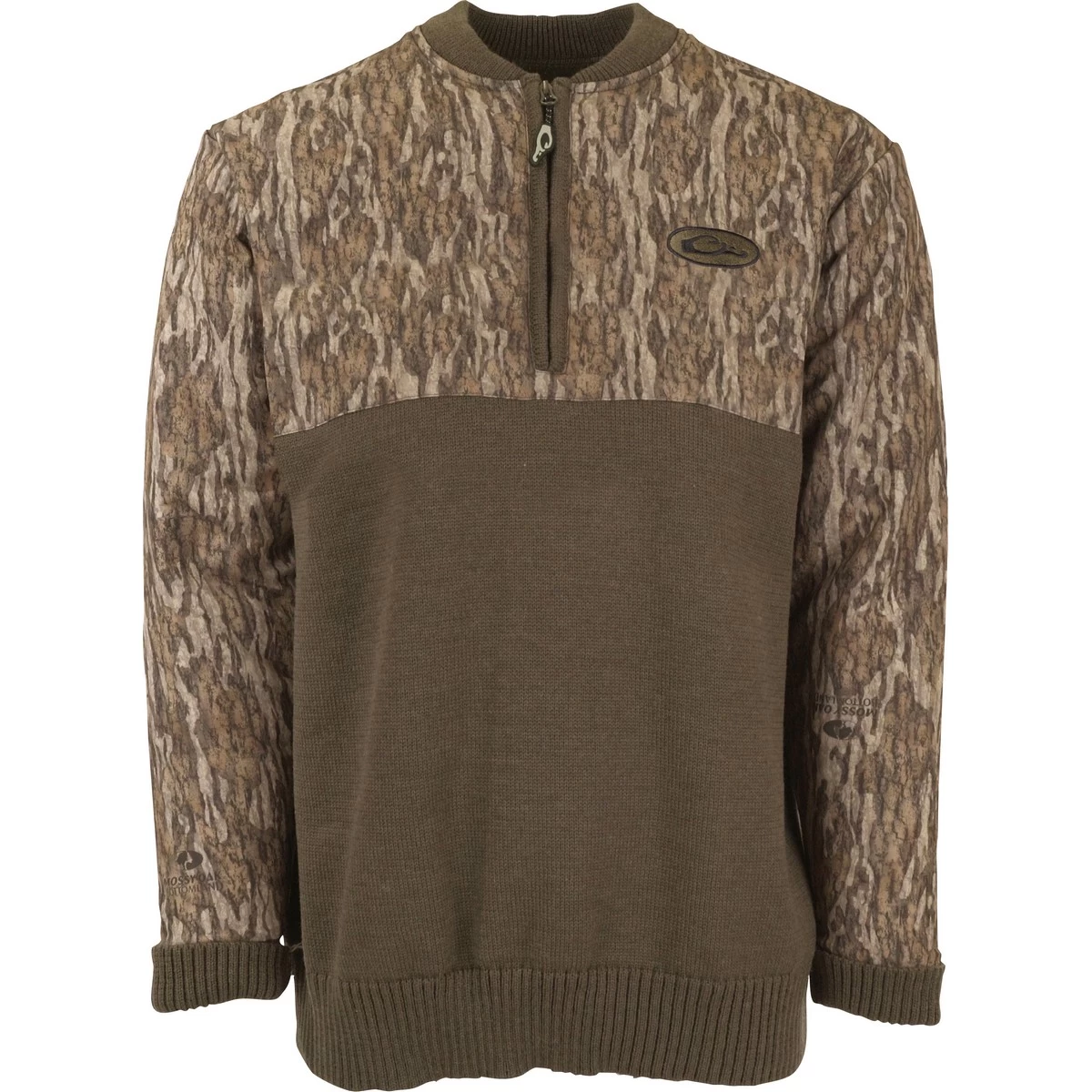 Drake Quarter Zip Wool Sweater 4 Drake Quarter Zip Wool Sweater - Image 2