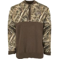 Drake Quarter Zip Wool Sweater 9 Drake Quarter Zip Wool Sweater -Hunting shops DRW2835Realtree20Max205 01