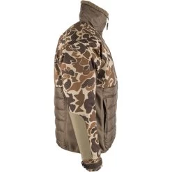 Drake LST Guardian Flex Eqwader 1/4 Zip -Hunting shops DRW7335Old20School20Camo 03