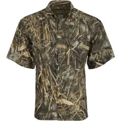 Drake EST Flyweight Wingshooter Short Sleeve -Hunting shops DRWDW7006Mossy20Oak20Blades20Habitat 01