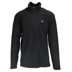 MPW Mens Early Bird Quarter Zip Fleece Pullover -Hunting shops MPW4026Black 01