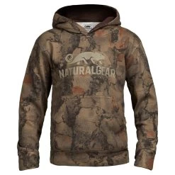Natural Gear Youth Everyday Outdoors 8.5 Oz. Cvc Fleece Hoodie