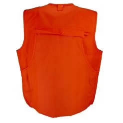 World Famous Sports Upland Game Vest - Blaze Orange -Hunting shops WFSUGV1Blaze 03