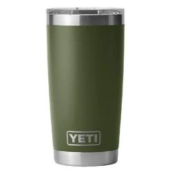 Yeti Rambler Tumbler 20 Ounce With Magslider Lid -Hunting shops YETRAM20Highlands20Olive 01