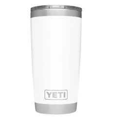 Yeti Rambler Tumbler 20 Ounce With Magslider Lid -Hunting shops YETRAM20White 01