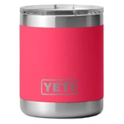 Yeti Rambler Lowball 10 Ounce With Magslider Lid -Hunting shops YETYRAM10Bimini20Pink 01