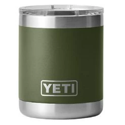 Yeti Rambler Lowball 10 Ounce With Magslider Lid -Hunting shops YETYRAM10Highlands20Olive 01