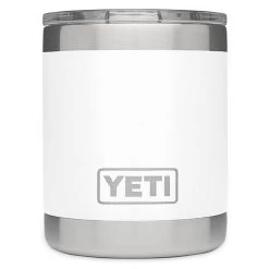 Yeti Rambler Lowball 10 Ounce With Magslider Lid -Hunting shops YETYRAM10White 01